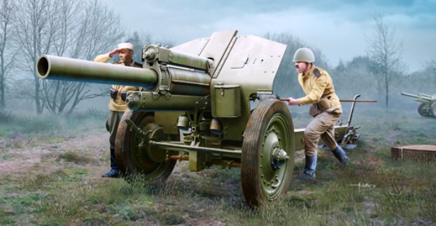 02344 Trumpeter Советская пушка М-30 122-мм Мод. 1938 поздняя 1/35
