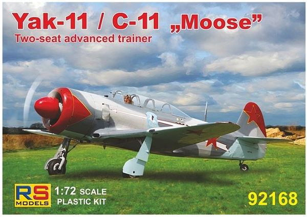 92168 RS Models Самолет Yak-11 / C-11 "Moose" 1/72