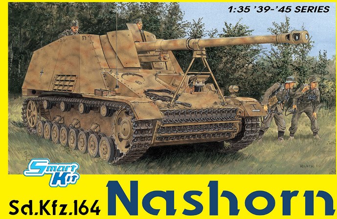 6459 Dragon Германская САУ Sd.Kfz. 164 Nashorn (4 в 1) 1/35