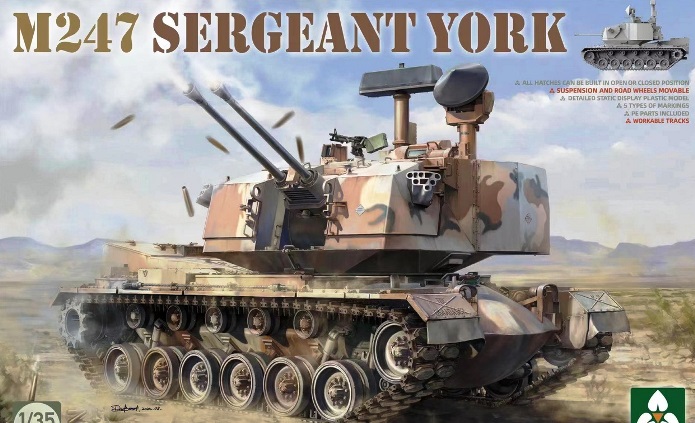 2160 Takom Танк M247 Sergeant York 1/35