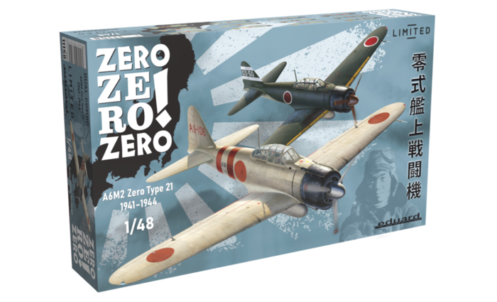 11158 Eduard Японские истребители A6M2 Zero Type 21 1941-1944 (Dual Combo) 1/48
