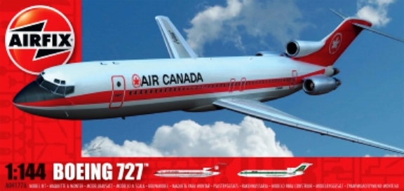 Сборная модель 4177 Airfix Пассажирский самолет Boeing 727