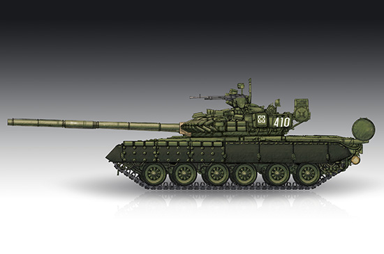 07145 Trumpeter  Российский танк Т-80БВ МБТ 1/72