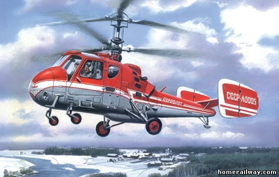 Сборная модель 72146 Восточный Экспресс Вертолет Ка-18 (серия LD) 