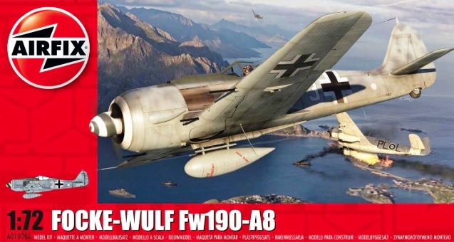 A01020A Airfix Самолет Focke-Wulf Fw190-A8 1/72