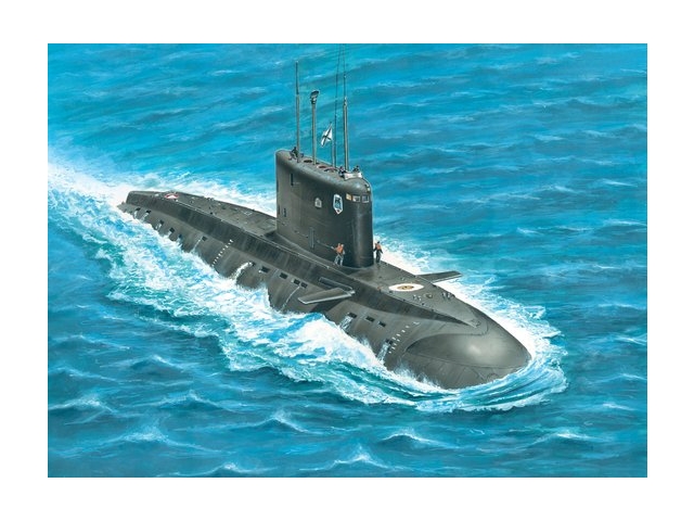 140055 Моделист Подводная лодка "Варшавянка" Масштаб 1/400