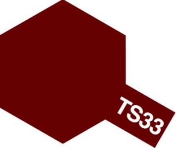 85033 Tamiya Краска-спрей TS-33 Dull Red (Тускло-красный) 100мл