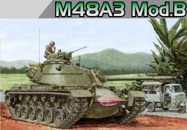 Сборная модель 3544 Dragon Танк  M48A3 MOD.B "Паттон"  