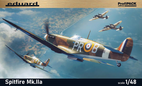 82153 Eduard Самолет Spitfire Mk.IIa (ProfiPACK) 1/48