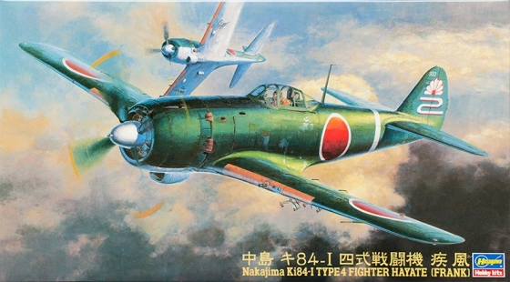 Сборная модель 09067 Hasegawa Японский истребитель Nakajima Ki-84-1 Type Fighter Hayate (Frank)