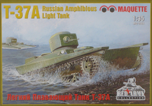 Сборная модель 3566 MSD-Maquette Танк Т-37А 