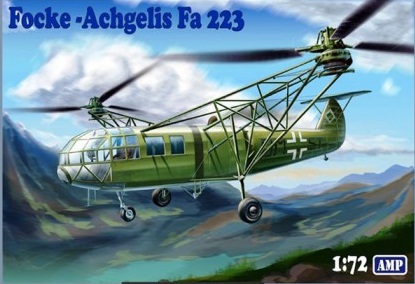 72003 AMP Вертолет Focke Angelis Fa-223 1/72