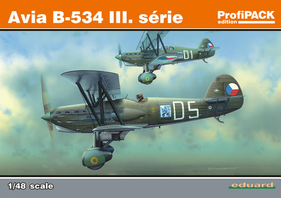 8191 Eduard Самолет Avia B-534 III. серия (Переиздание) Масштаб 1/48