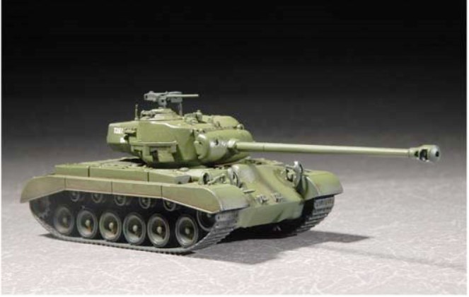 07287 Trumpeter Танк T26E4 Pershing 1/72