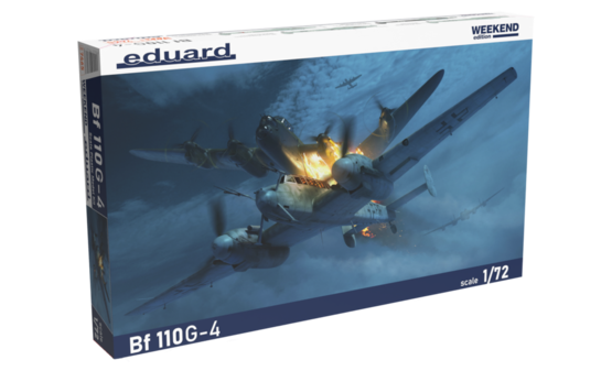 7465 Eduard Самолет Bf-110G-4 (Weekend) 1/72