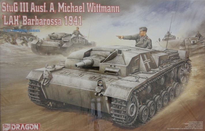 9031 Dragon Самоходное орудие StuG III Ausf.A, Michael Wittmann, LAH, Barbarossa 1941 1/35