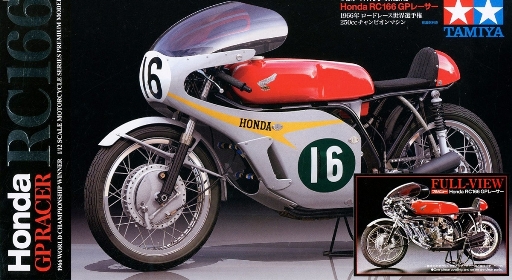 14127 Tamiya Мотоцикл Honda RC166 GP RACER 1/12