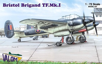 72051 Valom Самолет Bristol Brigand TF.Mk.I Масштаб 1/72