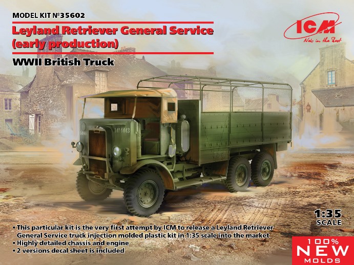35602 ICM Британский грузовик Leyland Retriever General Service (Early) 1/35