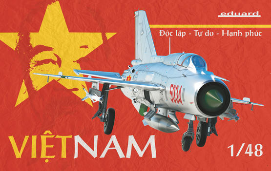 11115 Eduard Советский истребитель MiG-21 PFM (Vietnam) 1/48