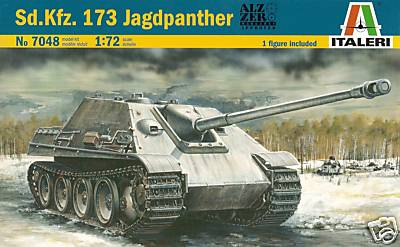 Сборная модель 7048 Italeri Немецкое самоходное орудие Pz.Kpfw. 173 Jagdpanther 
