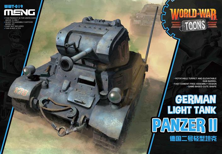 WWT-019 MENG Model Танк Panzer II