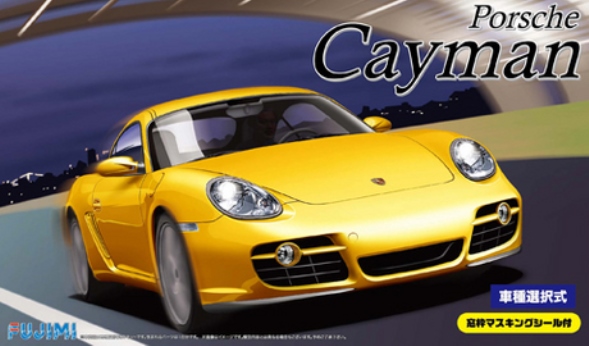 126227 Fujimi автомобиль Porsche Cayman / Cayman S 1/24