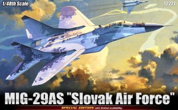 Сборная модель 12227 Academy Самолёт МиГ-29АС (ВВС Словакии) 