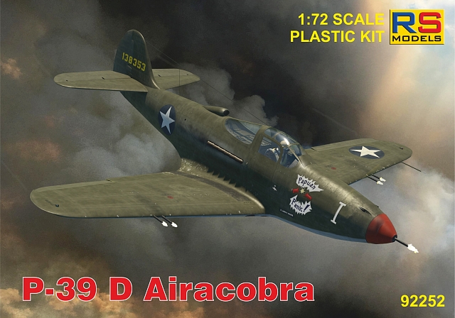 92252 RS Models Самолет P-39 D/F/K Airacobra 1/72