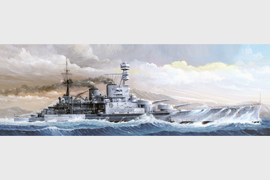 05312 Trumpeter Британский линейный крейсер HMS "Repulse" 1941г Масштаб 1/350
