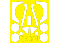 EX301 Eduard Маски для Ta 152C (Dragon)1/48