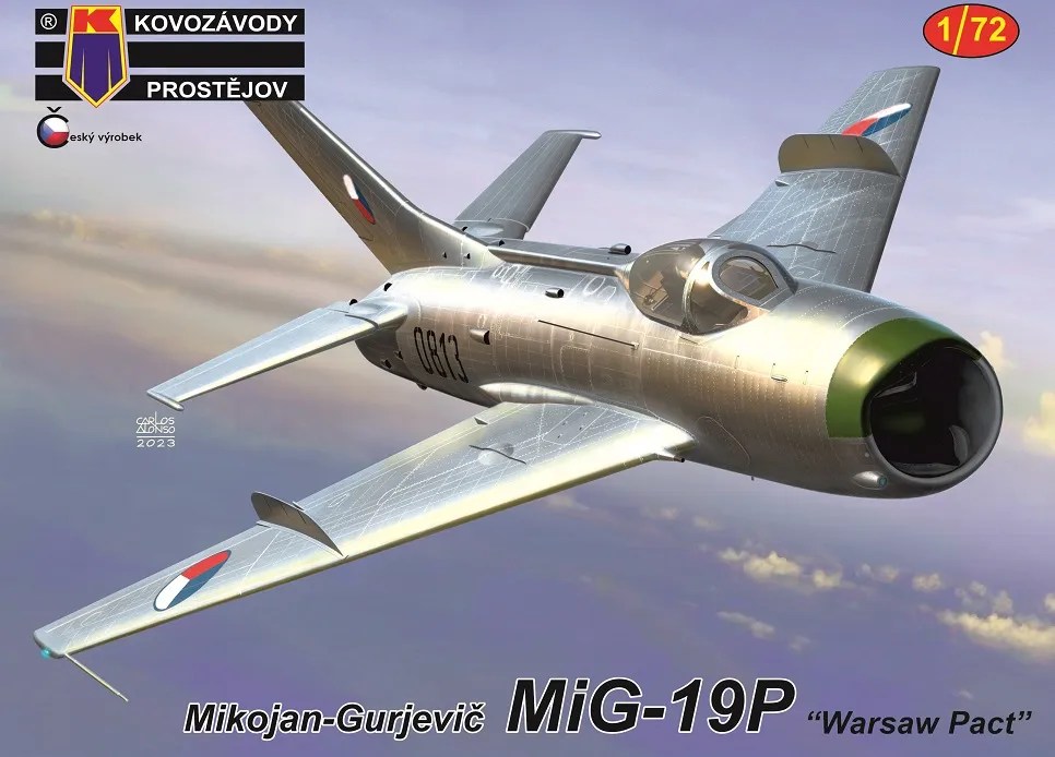 0391 Kovozavody Prostejov Самолёт MiG-19P “Warsaw Pact“ 1/72