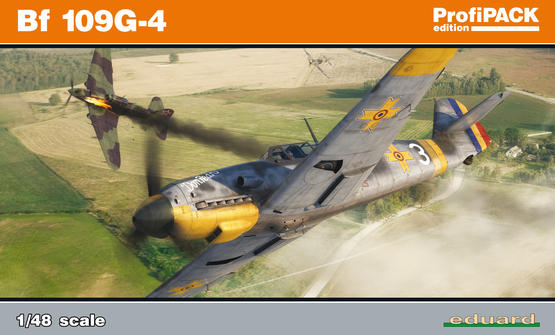 82117 Eduard Немецкий истребитель Bf 109G-4 (ProfiPACK) 1/48