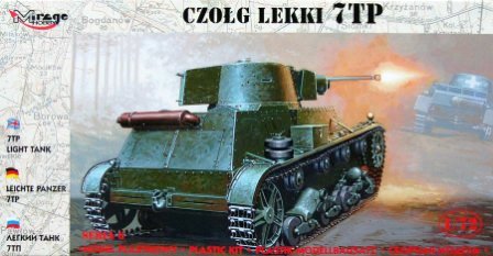 Сборная модель 726001 Mirage Hobby Польский танк 7TP 