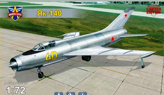 Сборная модель 72031 ModelSvit Самолет Як-140 