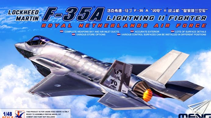 LS-011 Meng Model Самолет Lockheed Martin F-35A Lightning II 1/48