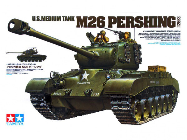 Сборная модель 35254 Tamiya Американский танк M26 PERSHING 