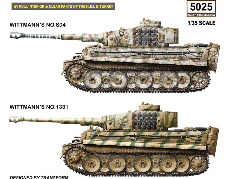 5025 RFM Танк Pz.kpfw.VI Tiger I ранняя версия с интерьером 1/35