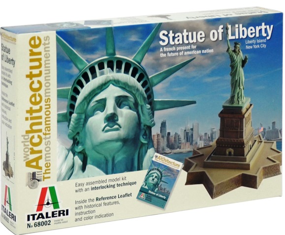 68002 Italeri Статуя свободы (высота 17см)