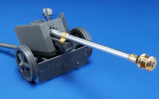 35B45 RB Model Металлический ствол 7,5cm PaK40 L/46 (late) Anti-tank gun 1/35