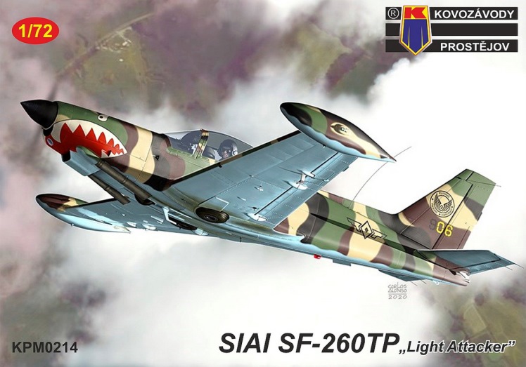 0214 Kovozavody Prostejov Самолёт SIAI SF-260TP „Light Attacker“ 1/72