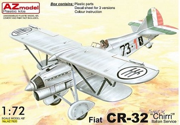 7620 AZmodel Итальянский истребитель Fiat CR-32 1/72