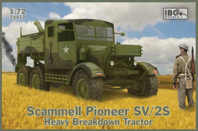 72077 IBG Models Scammell Pioneer SV/2S Heavy Breakdown Tractor  1/72