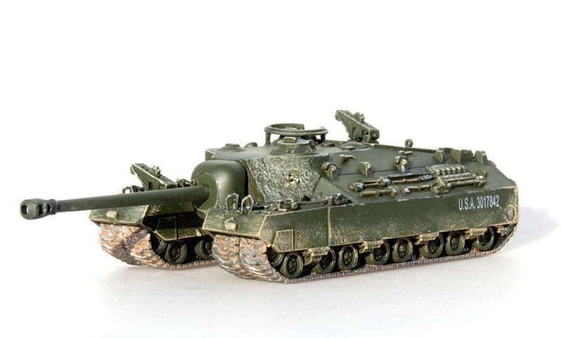 89007 Panzerstahl Американская САУ Т28 (1947 год) Масштаб 1/72