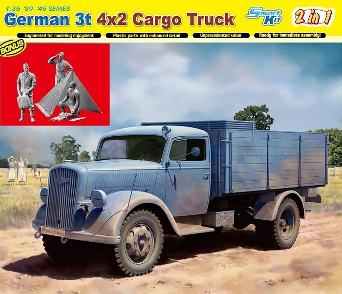 6974 Dragon Немецкий 3т. грузовик Opel Blitz 1/35