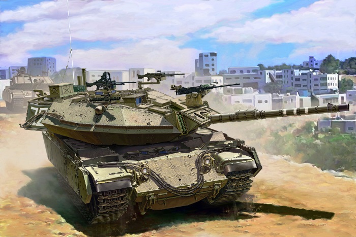 TS-040 MENG Model Израильский танк Magach 6B Gal Batash Масштаб 1/35