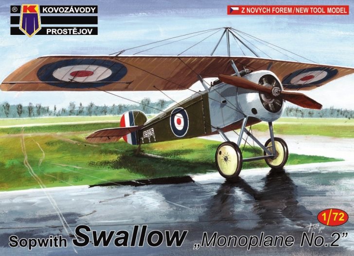 0166 Kovozavody Prostejov Самолёт Sopwith Swallow „Monoplane No.2“ 1/72