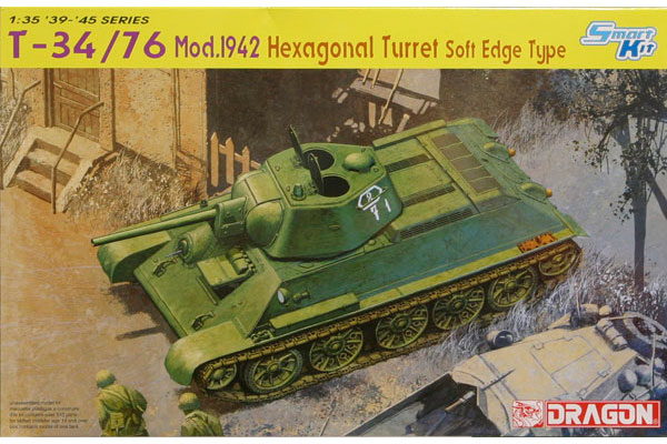 Сборная модель 6424 DragonТанк T-34\76 mod. 1942 