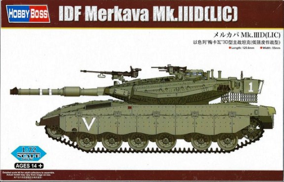 Сборная модель 82917 Hobby Boss Танк IDF Merkava Mk.IIID 