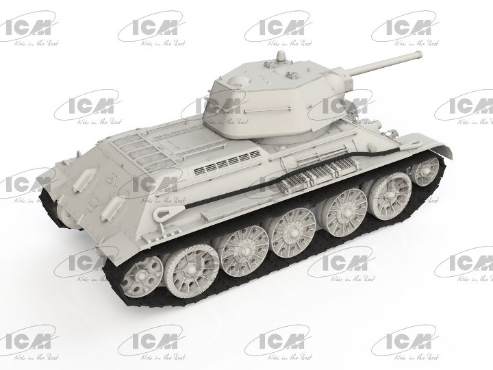35354 ICM Огнеметный танк ОТ-34/76 1/35